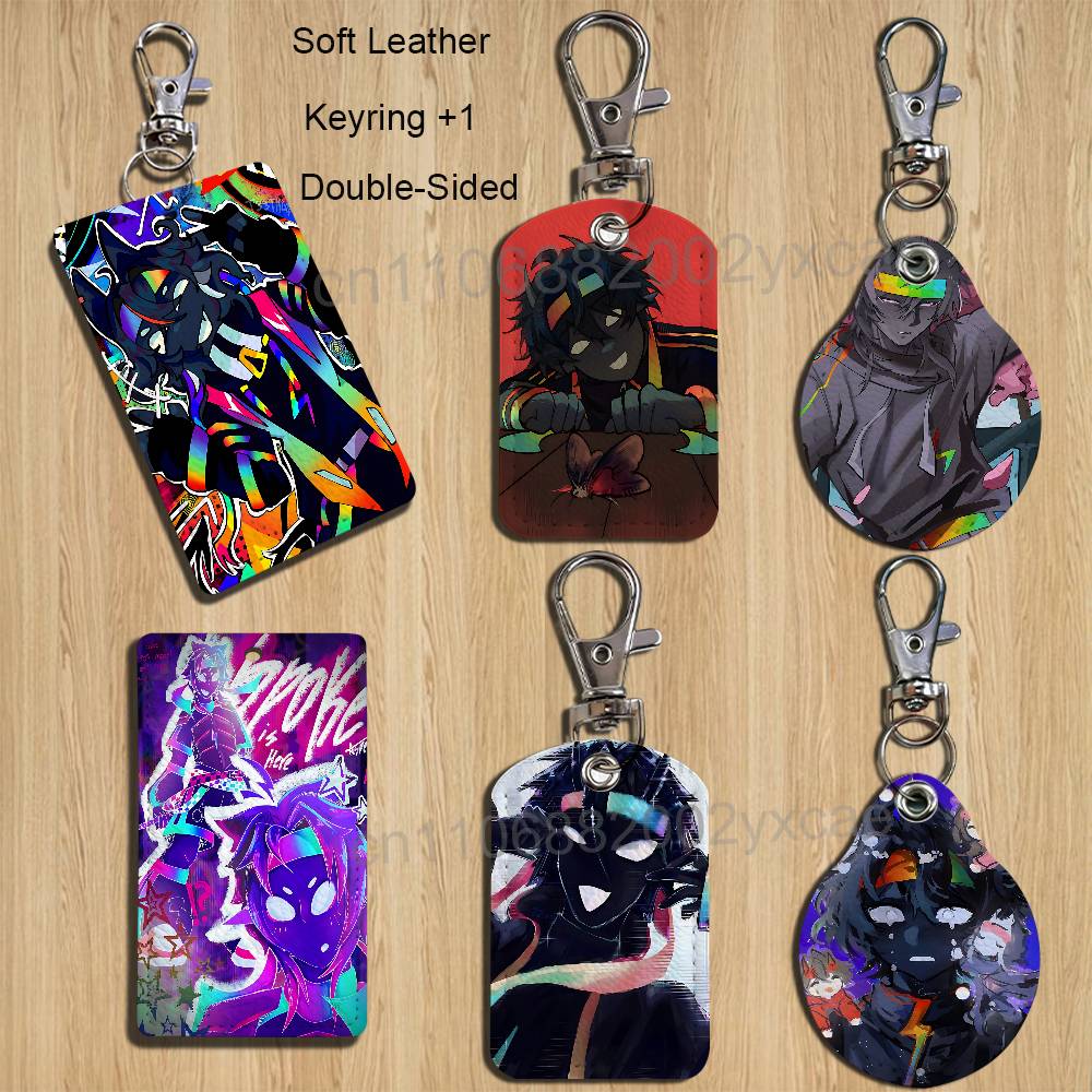 Leather Card Wallet - Game blogger spokeishere Spoke lederen kaarthouder