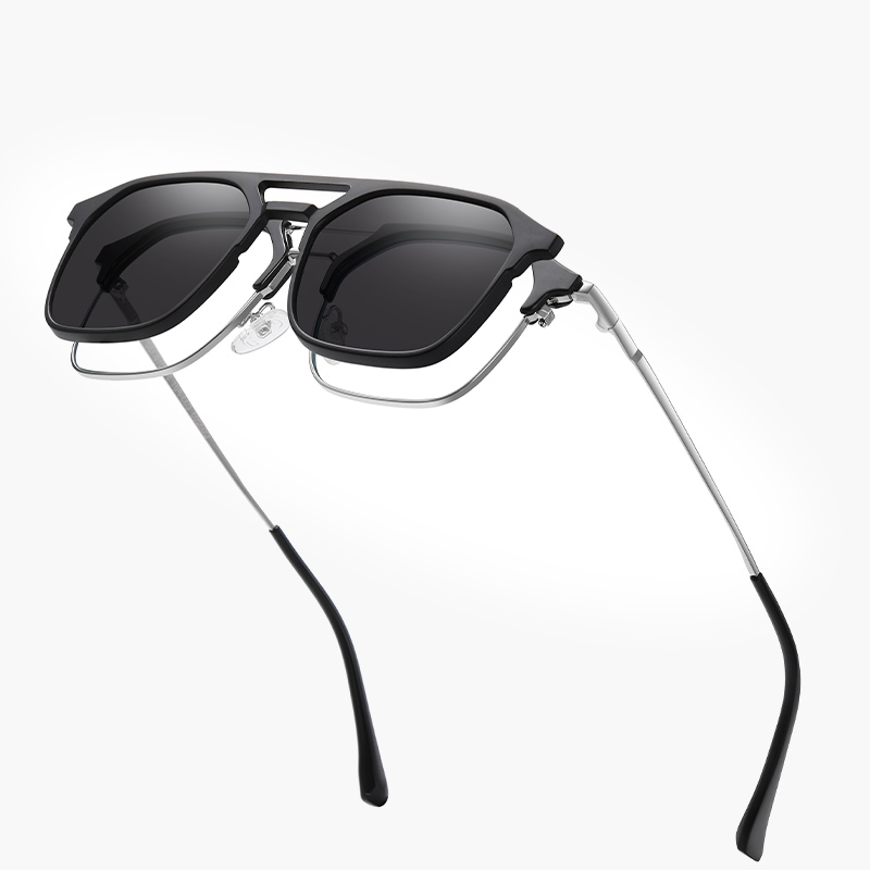 Luxury Lifestyle Men - Clip Op Gepolariseerde Zonnebril Man Fashion