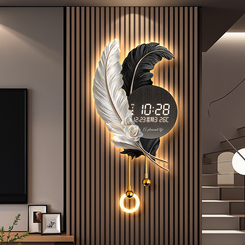 Luxury Lifestyle Living - Chinese stijl minimalistische wandklokken luxe design