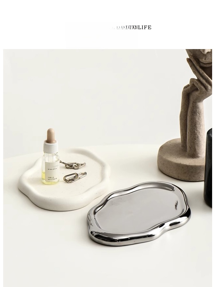 Luxury Lifestyle Jewelry - Noordse stijl keramische opbergbak wolkvormig luxe