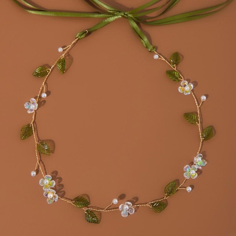 Luxury Lifestyle Jewelry - 91AF verstelbare parels bezaaid haaraccessoire bruids