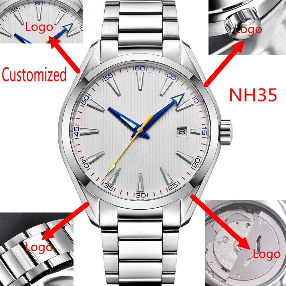 Luxury Lifestyle Men - Aangepast logo 41 mm heren Miyota/NH35