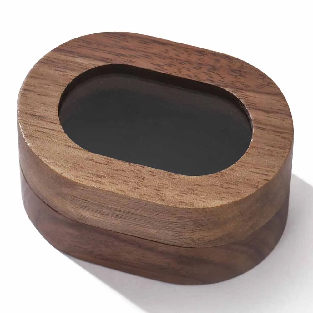 Velvet Jewelry Box - Zwarte geschenkdoos voor sieraden Fluwelen tas