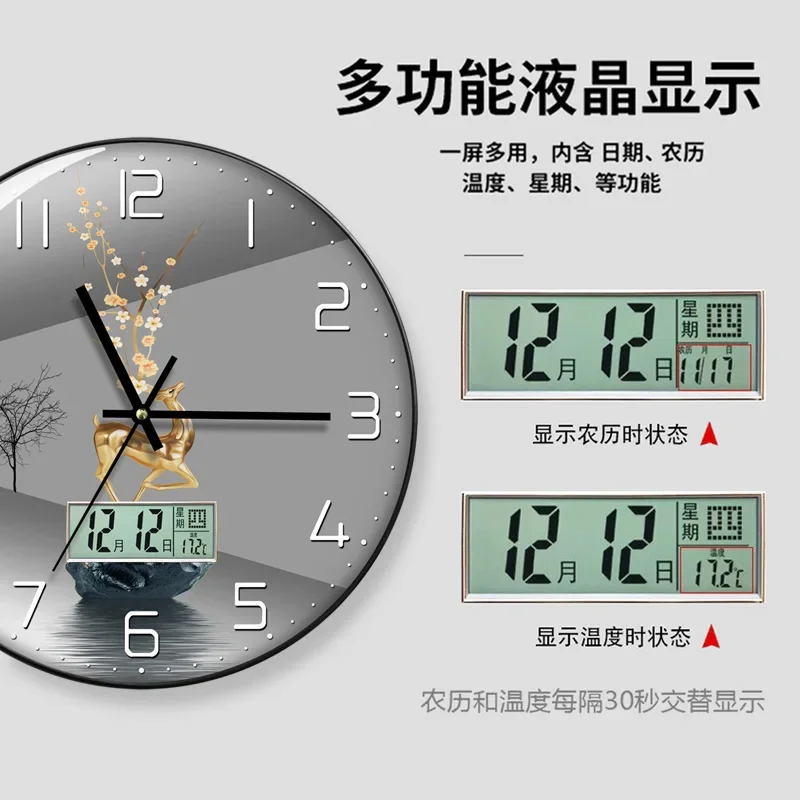 Horloge Wandklok Woonkamer met - Luxury Lifestyle Living recensie en prijs