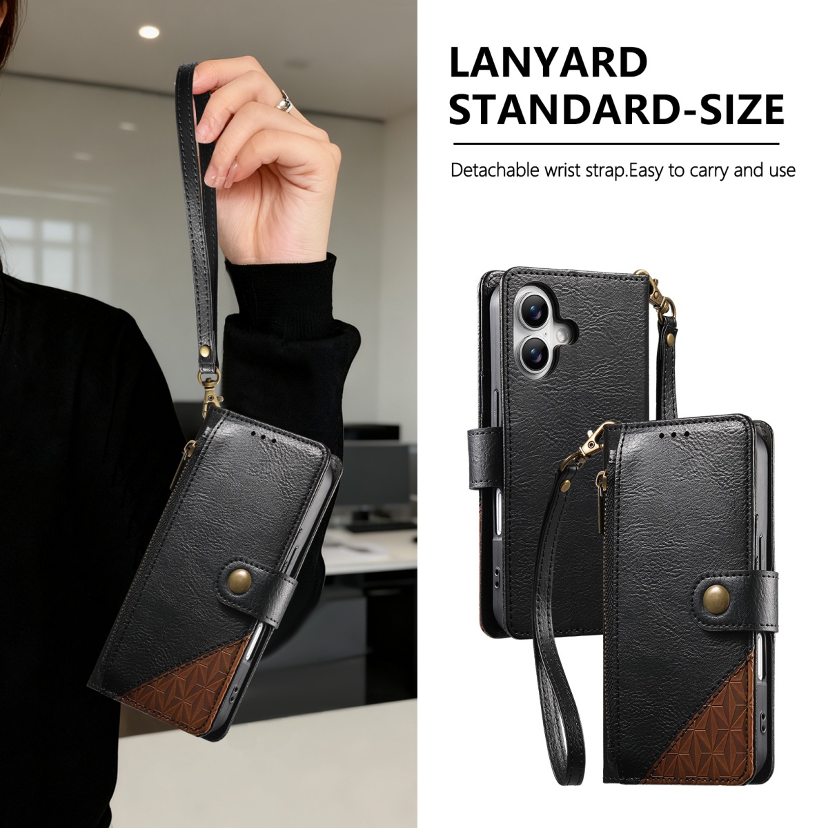 PU Lederen Rits Polsbandje Fli - Leather Card Wallet recensie en prijs