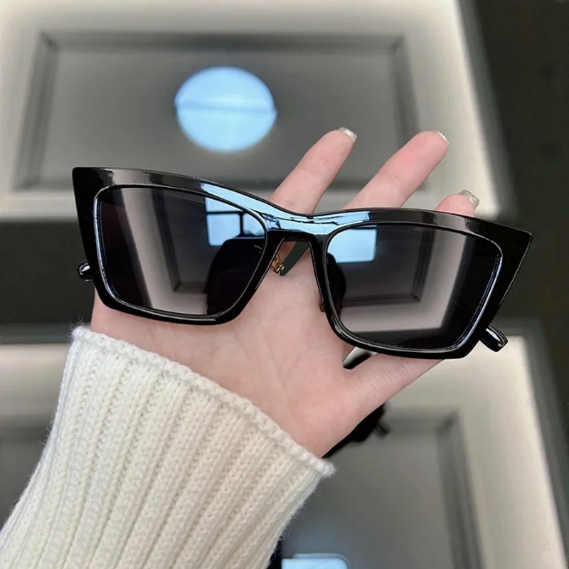 Luxe Cat Eye Zwarte Zonnebril  - Luxury Lifestyle Men recensie en prijs