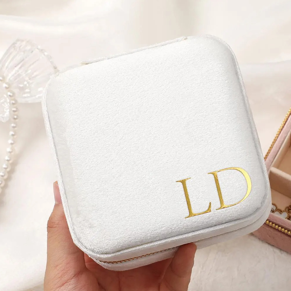 Gepersonaliseerde sieradendoos - Velvet Jewelry Box recensie en prijs