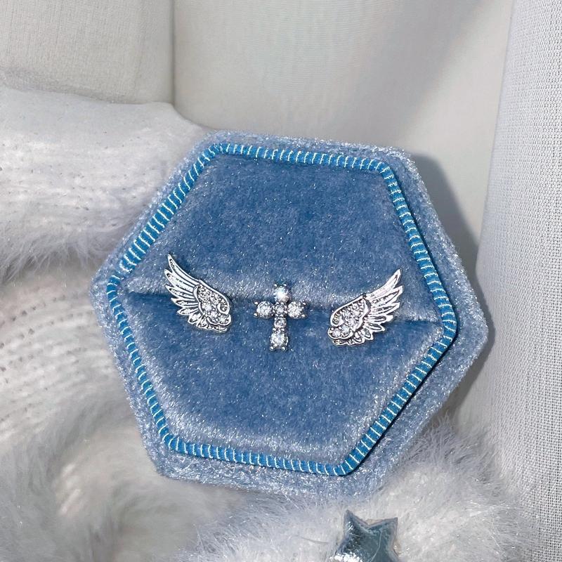 Engelenvleugels kruisoorbellen - Luxury Lifestyle Jewelry recensie en prijs