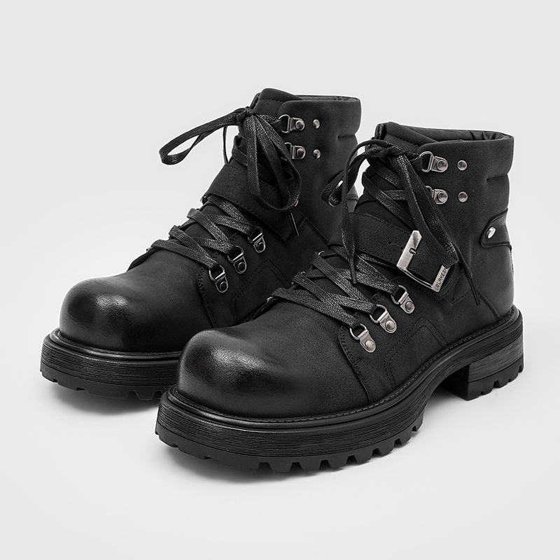 Merk Mannen Leren Laarzen Moto - Luxury Lifestyle Men recensie en prijs