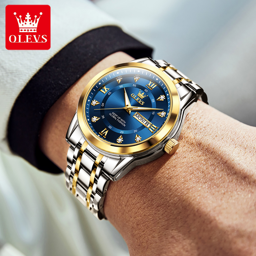 OLEVS merk mode herenhorloges  - Luxury Lifestyle Men recensie en prijs