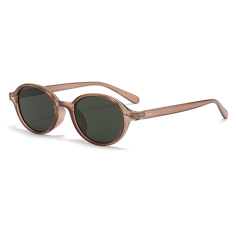 Retro Kleine Ovale Zonnebril D - Luxury Lifestyle Men recensie en prijs