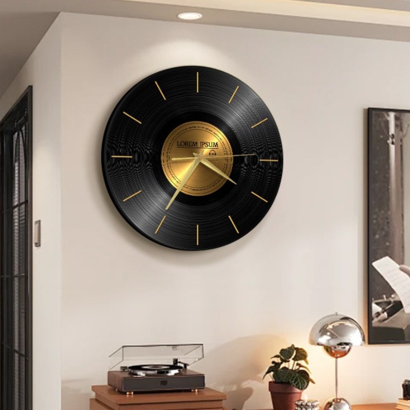 Vintage wandklok met licht Woo - Luxury Lifestyle Living recensie en prijs