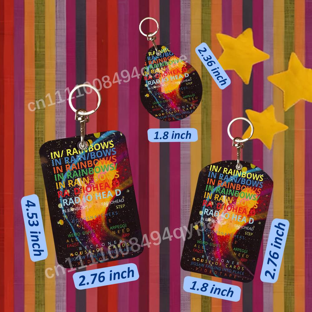 R-Radiohead In Rainbows Leren  - Leather Card Wallet recensie en prijs