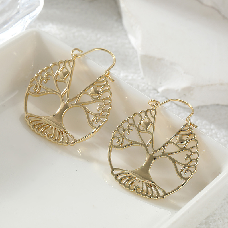 Luxe retro stijl uitgeholde le - Luxury Lifestyle Jewelry recensie en prijs