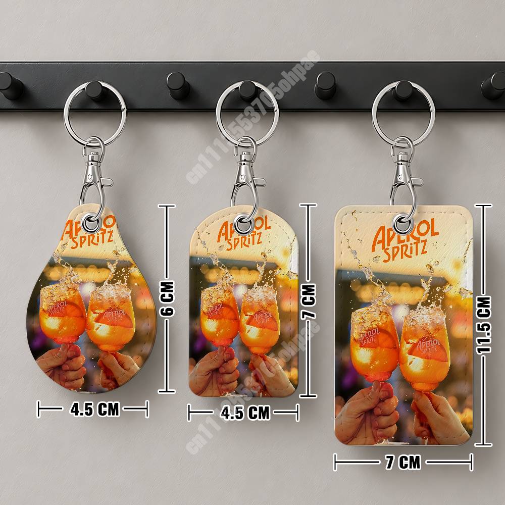 Oranje Prosecco A-Aperol S-Spr - Leather Card Wallet recensie en prijs