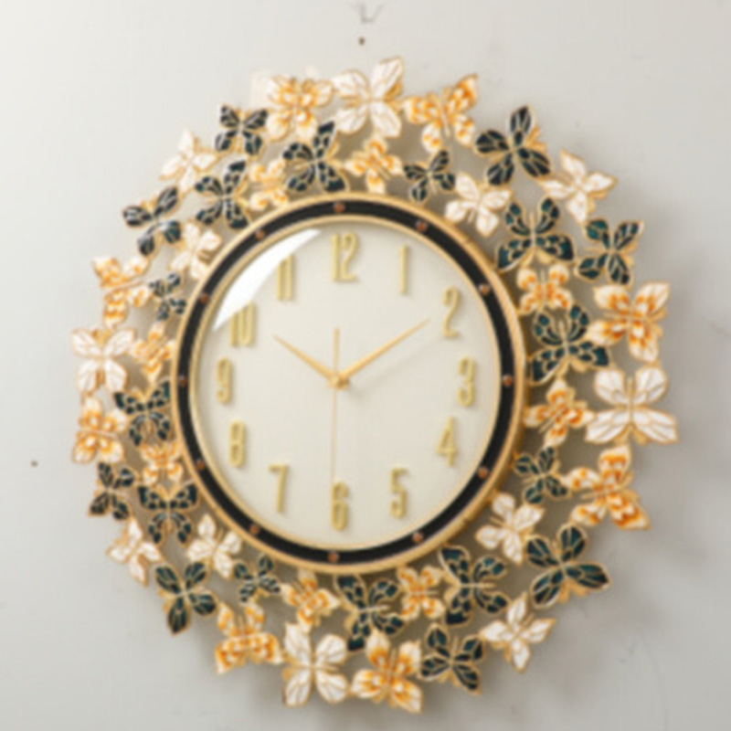 Emaille Vlinderklok Wandklok W - Luxury Lifestyle Living recensie en prijs
